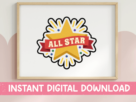 A Bold Gold Star Graphic for Polished Website Design