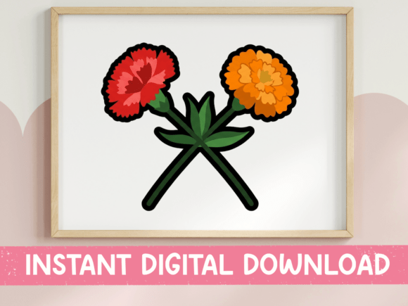 A Brand Designer Reviews the Crossed Carnation and Marigold Graphic