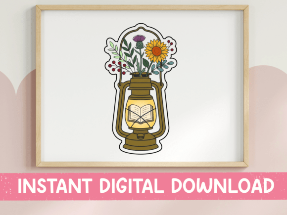 A Designer's Review: Using the Floral Lantern Graphic