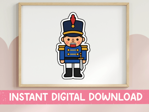 A Nutcracker Soldier Graphic for Cohesive Holiday Branding