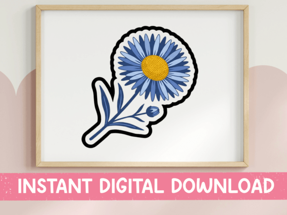 A Professional Review of the Blue Aster Birth Flower Design