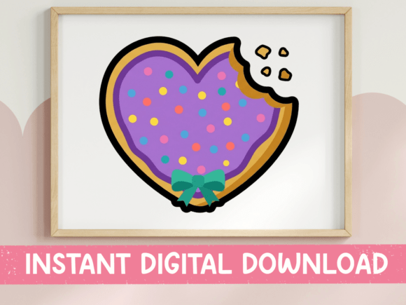A Sweet Treat for Embroidery: The Bitten Heart Cookie