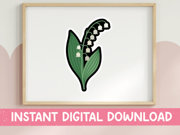 Evaluating Lily of the Valley Graphics for T-Shirt & Brand Design