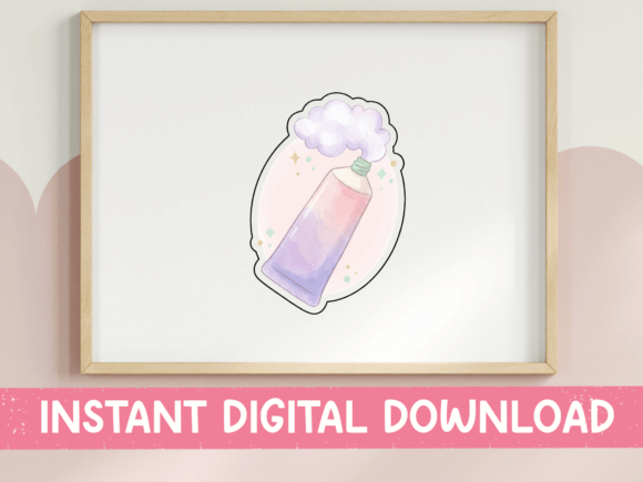 Evaluating the Pastel Toothpaste Cloud Dreamy Sticker for Embroidery