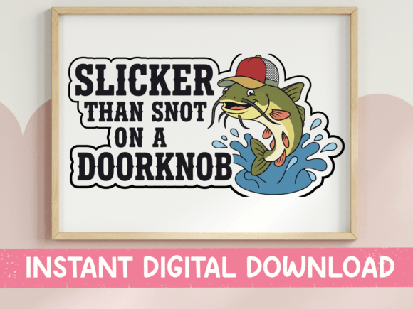 Reviewing Slicker Than Snot Fishing Graphics for T-Shirt Designs