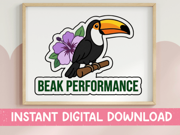 Using the Toucan Graphic for Modern T-Shirt Designs