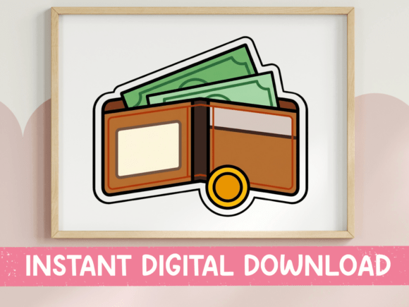Why This Wallet Sticker Graphic Works for Bloggers